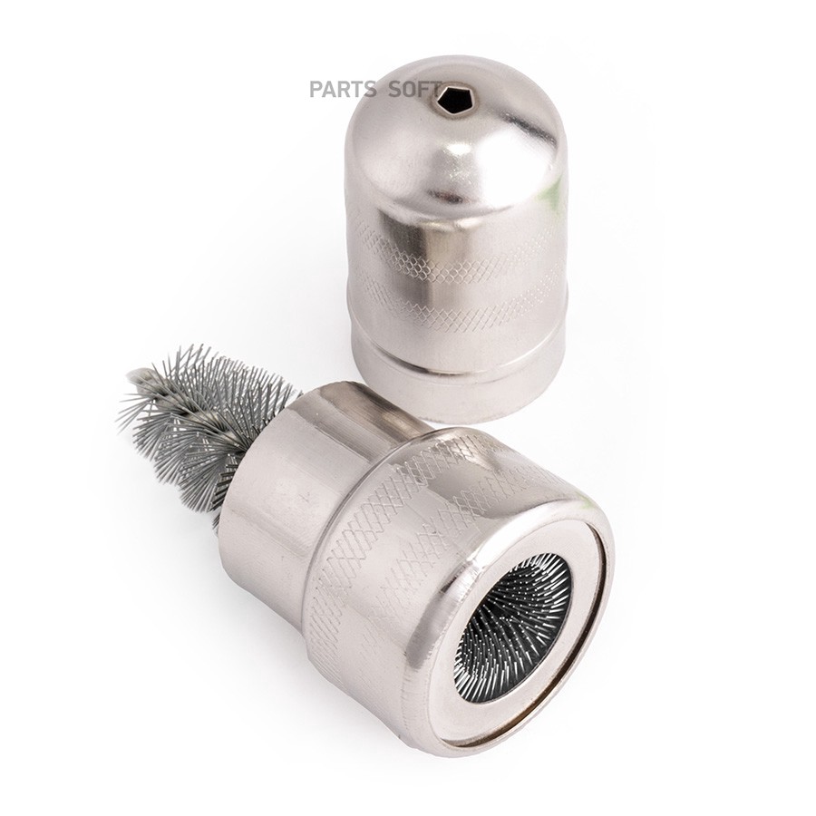 Щетка очистки клемм "AUTOPROFI" (внутр. для полюсных штырей АКБ, наруж. для клемм проводки, металл) - AUTOPROFI None None